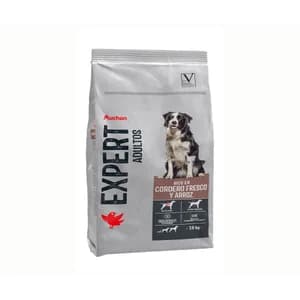 PRODUCTO ALCAMPO Pienso premium para perro a base de cordero y arroz, saco de 7,5 kg.