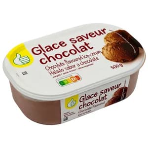 PRODUCTO ECONÓMICO ALCAMPO Tarrina de helado sabor a chocolate 1 l.