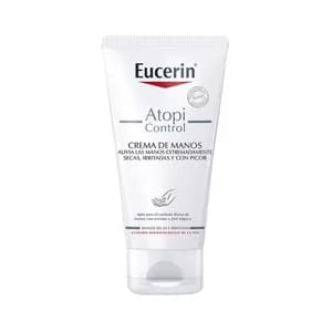EUCERIN Crema de manos, para pieles secas e irritadas EUCERIN Atopicontrol 75 ml.