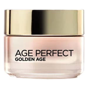 L´ORÉAL PARIS Crema de día fortificante, para pieles maduras y apagadas L"ORÉAL PARIS Age perfect golden age 50 ml.