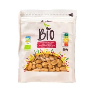 PRODUCTO ALCAMPO Bio Cacahuete sin piel frito y salado ecológico 150 g.