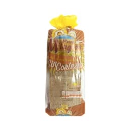 MILAGROS Pan de molde integral sin corteza 450 g.