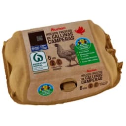 ALCAMPO CULTIVAMOS LO BUENO Huevos de gallinas camperas clase L y cat. A 6 uds.