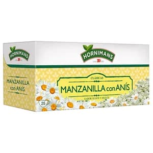 HORNIMANS Manzanilla con anís 25 uds. 35 g.