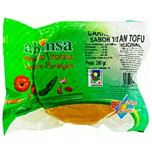 AHIMSA Carne Vegetal Seitan Tofu ecológico AHIMSA 280 g.