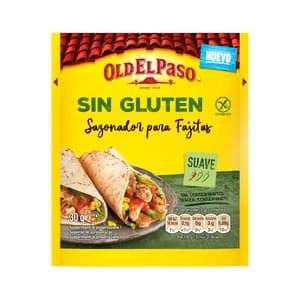 OLD EL PASO Sazonador fajitas sin gluten OLD EL PASO 30 g.