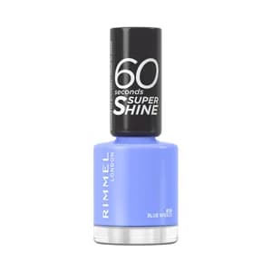 RIMMEL 60 Seconds super shine tono 856 Blue breeze Laca (esmalte) uñas de secado rápido.
