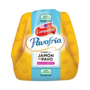 CAMPO FRIO Fiambre de jamón de pavo.