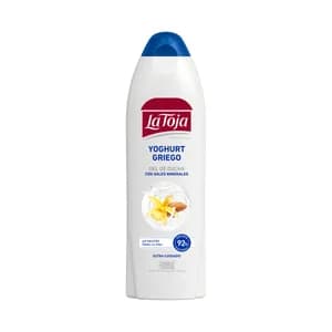 LA TOJA Gel de baño o ducha con sales minerales y yoghurt griego, para una piel cuidada LA TOJA Yogurth griego 550 ml