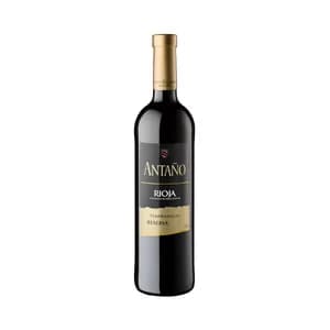 ANTAÑO Vino tinto reserva con D.O. Ca. Rioja ANTAÑO botella de 75 cl.
