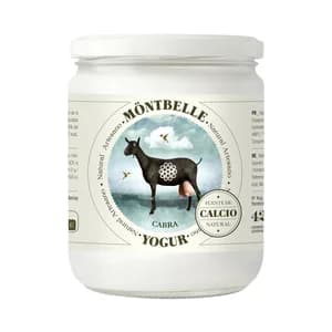 MÖNTEBELLE Yogur natural artesano de leche de cabra 420 g.