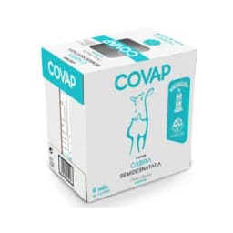 COVAP Leche de cabra semidesnatada de origen español 6 x 1l.