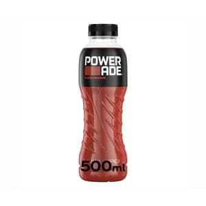 POWERADE Blood Orange Bebida deportiva sabor naranja botella de 500ml.
