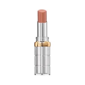 L"ORÉAL PARIS Color riche shine Tono 642 Nude Woke like this Pintalabios con acabado brillante.