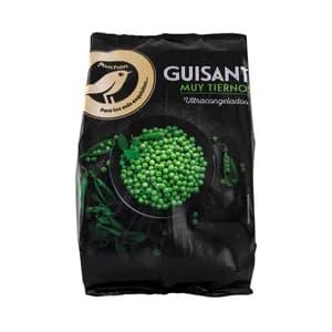 ALCAMPO GOURMET Guisantes muy finos y tiernos, ultracongelados ALCAMPO GOURMET 400 g.