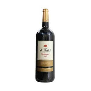 VIÑA ALBALI Vino tinto reserva con D.O. Valdepeñas VIÑA ALBALI botella magnum de 1,5 litros