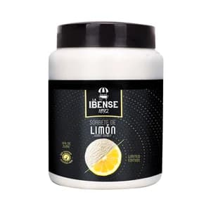 LA IBENSE 1892 Tarrina de helado de sorbete de limón, elaborado sin gluten1892 1 l.