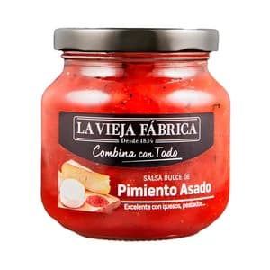 LA VIEJA FABRICA Salsa dulce de pimiento - Tarro 280g.