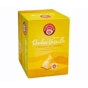 POMPADOUR Infusión rooibos de vainilla piramidal 15 uds. 30 g.