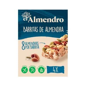 EL ALMENDRO Barritas de almendra a la sal 4 uds x 84g.