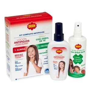 ORION Tratamiento completo antipiojos, sin insecticidas