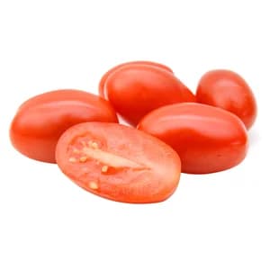 Tomate pera al peso.