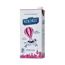 MADRIZ Leche de vaca desnatada de origen 100% madrileña 1 l.