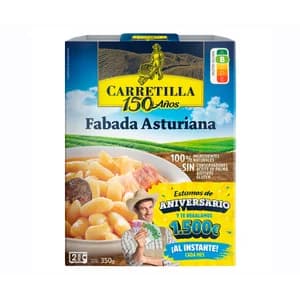 CARRETILLA Fabada Asturiana lata de 350 g.