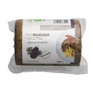 AHIMSA Burguer ecológica con algas y berenjena AHIMSA 750 g.
