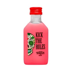 KICK THE RULES Crema de licor de sandia con tequila botella 5 cl.