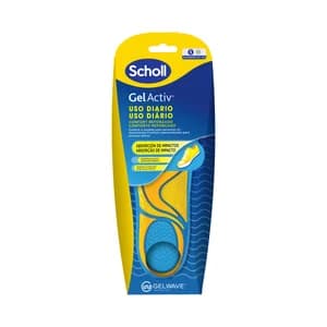 SCHOLL Gel activ Plantillas talla S (35.5 - 40.5) de uso diario 2 uds.