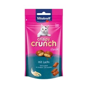 VITAKRAFT Snacks para gatos crispy crunch salmón 60 gr.