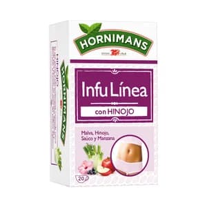 HORNIMANS Infusión infu linea de manzana, malva y saúco 20 uds. 30 g.