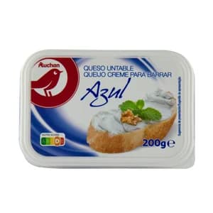 AUCHAN Queso de untar azul 200 g. Producto Alcampo