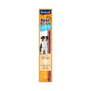 VITAKRAFT Snack de perro low fat beef- stick 12g