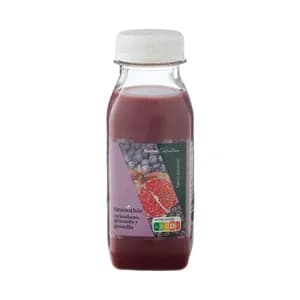 AUCHAN COLLECTION Smoothie de arándanos, granada y grosella 250 ml Producto Alcampo Gourmet.