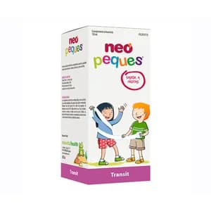 NEO PEQUES Transit Complemento alimenticio sabor a frutas, que ayuda y favorece el transito intestinal 150 ml.