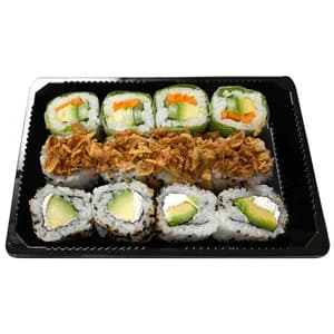 SUSHI GOURMET Sushi rellenos de diferentes vegetales 200 g.