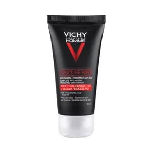 VICHY Crema con textura gel y acción hidratante y anti-edad, para pieles sensibles VICHY Homme structure force 50 ml.