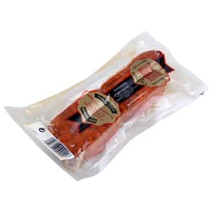 Chorizo oreado de magro de cerdo y especias naturales, envasado al vacio LA RIBERA 300 g.