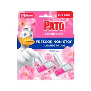 PATO Pastillas para WC fresh boost pink peony 2 uds