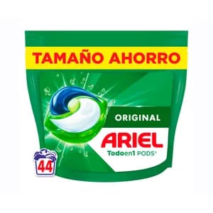 ARIEL Detergente en cápsulas original 44 DS
