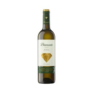 DIAMANTE Vino blanco verdejo y afrutado con D.O. Rueda DIAMANTE botella de 75 cl.