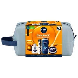 NIVEA Men gym pack Neceser con productos para el cuidado masculino.