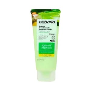 BABARIA Hydra & nutritive Bálsamo acondicionador capilar hidratante y nutritivo, para cabellos normales 200 ml.