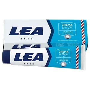 LEA Crema de afeitar para brocha, especial para pieles sensibles LEA 100 ml.