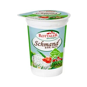 ROTTALER Nata agria (24 % de materia grasa), ideal para cocinar ROTTALER 200 g.