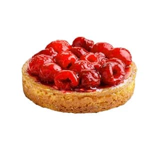 Tartaleta de frambuesas 120 g.