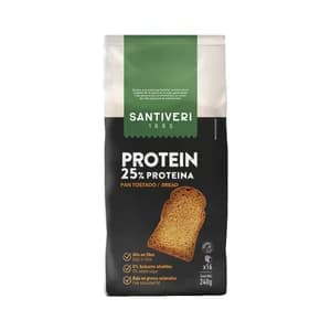 SANTIVERI Pan tostado Proteico 240 g.