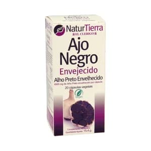NATURTIERRA Complemento alimenticio a base de ajo negro envejecido NATURTIERRA 20 uds